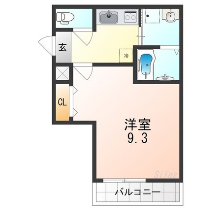 浅香山駅 徒歩7分 2階の物件間取画像